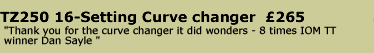 TZ250 Curve Changer 16 setting